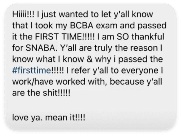 Student testimonial 12