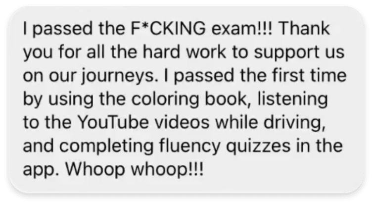 Student testimonial 9